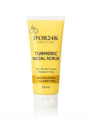 D’OR24K Prestige Turmeric Facial Scrub 120ml NIP